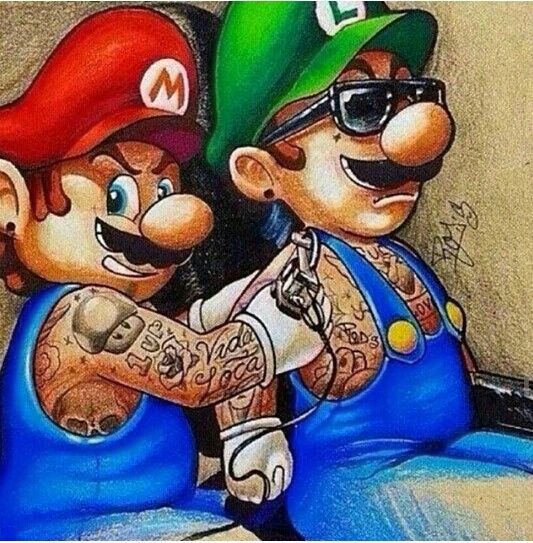 Luigi Tattoo 94 1