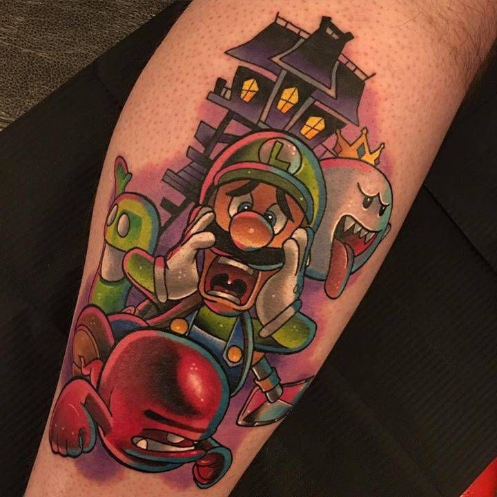 Luigi Tattoo 95 1
