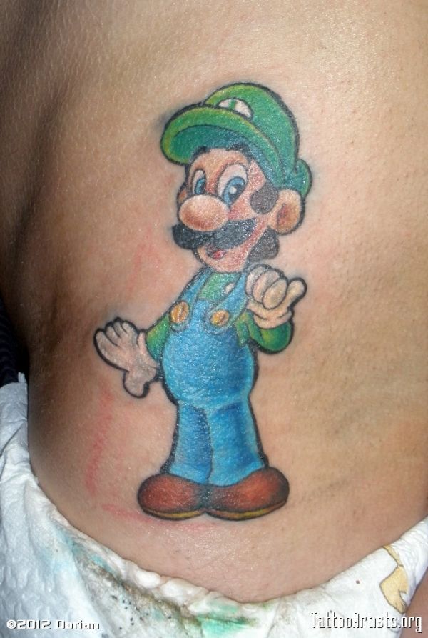 Luigi Tattoo 99 1