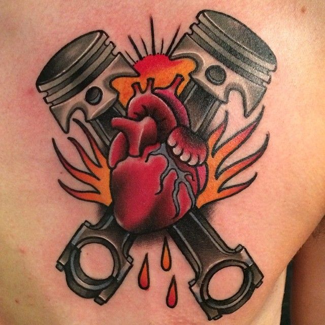 Piston Tattoo 107