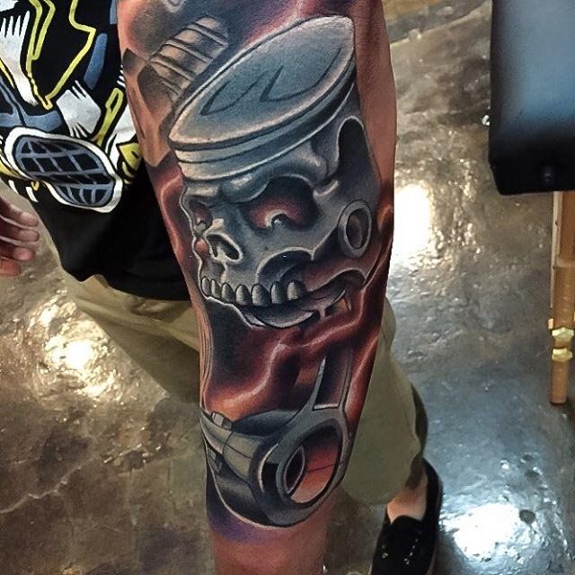 Piston Tattoo 111