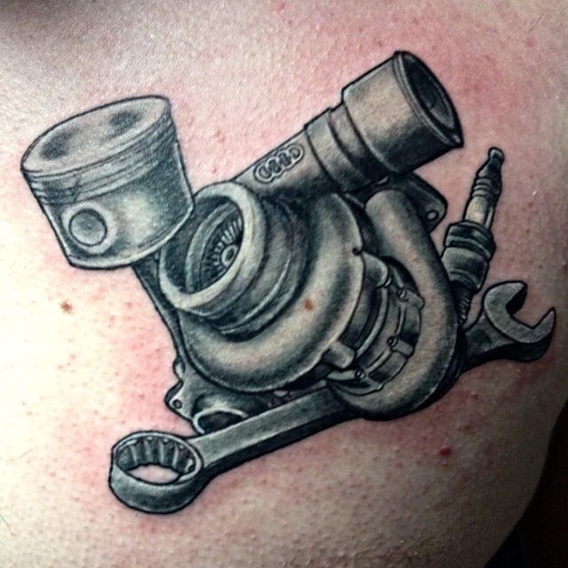Piston Tattoo 120