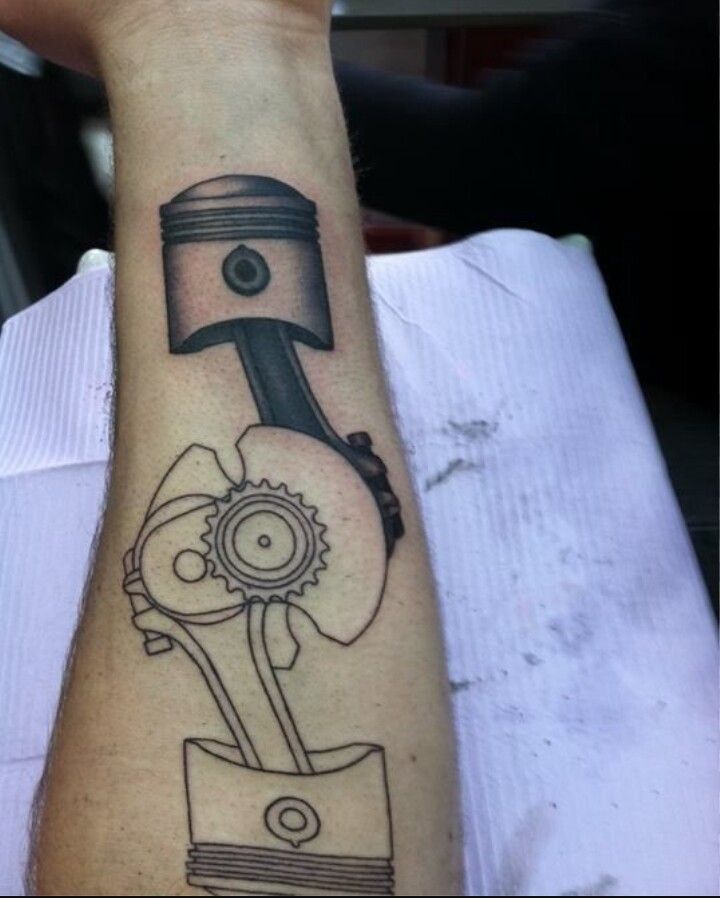 Piston Tattoo 121