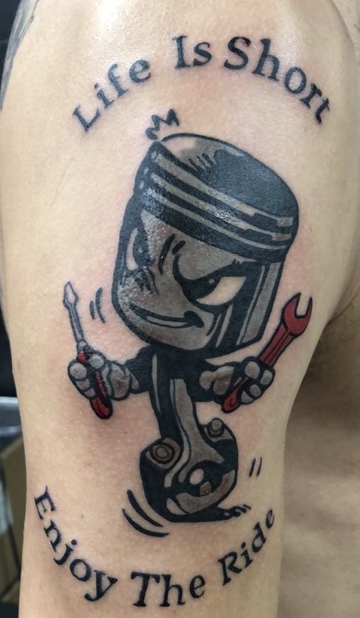 Piston Tattoo 131