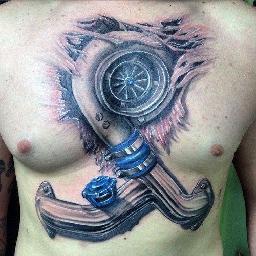 Piston Tattoo 143