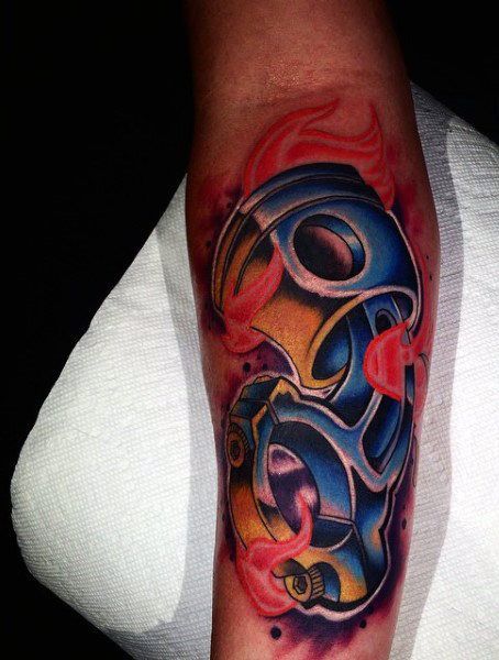 Piston Tattoo 165