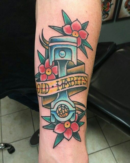 Piston Tattoo 166
