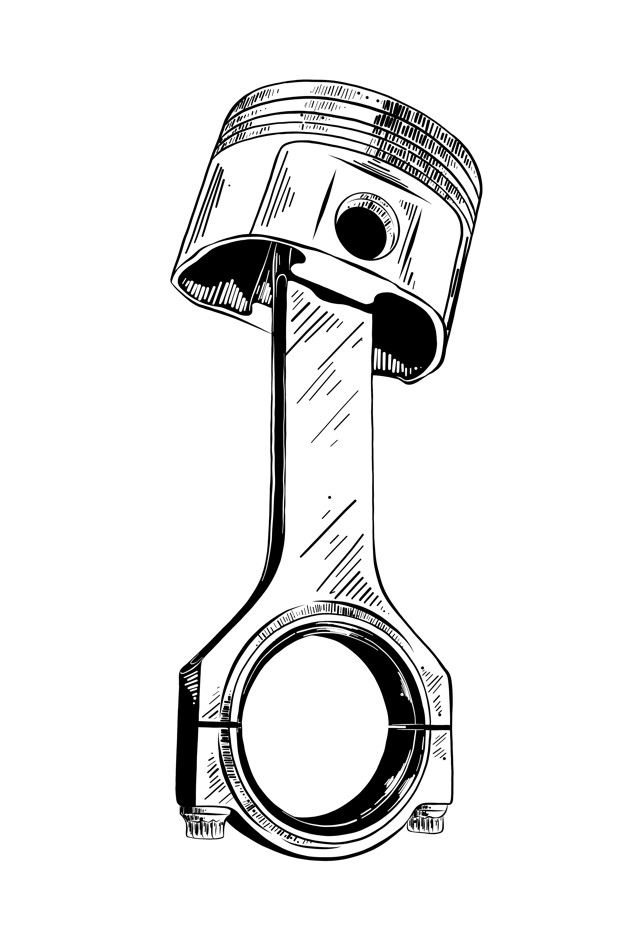Piston Tattoo 167