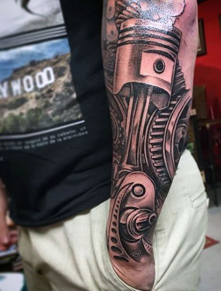 Piston Tattoo 176