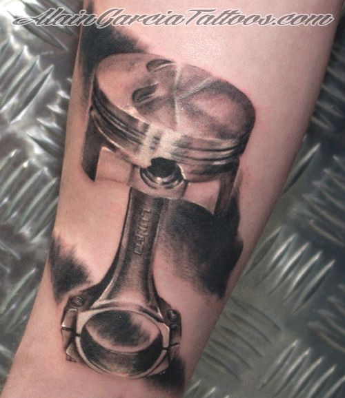 Piston Tattoo 182