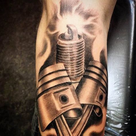 Piston Tattoo 197