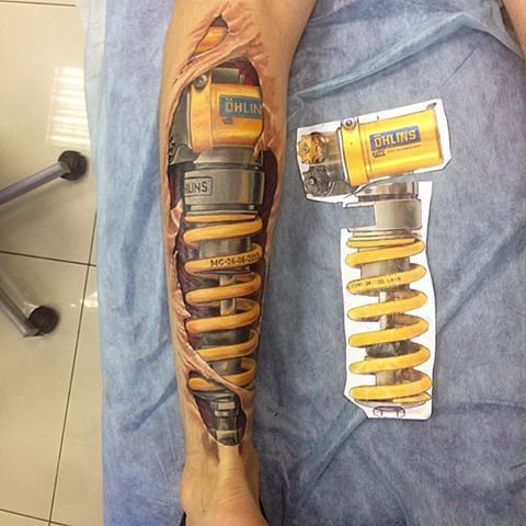 Piston Tattoo 203