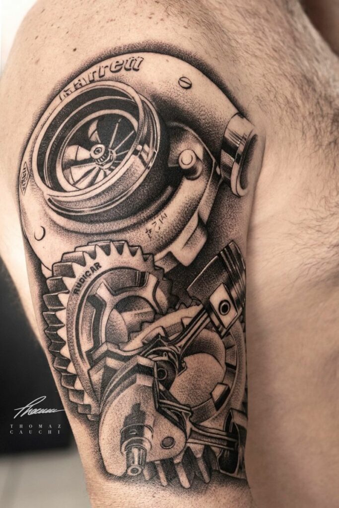 Piston Tattoo 31
