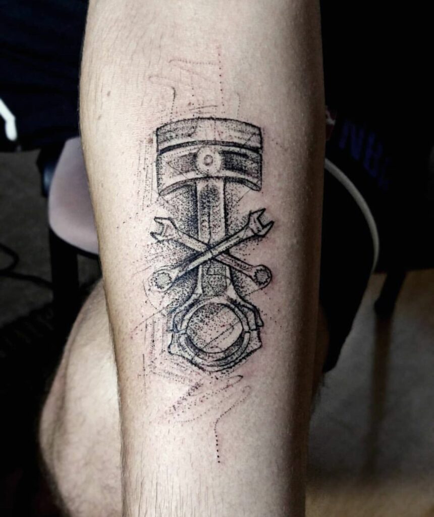 Piston Tattoo 35