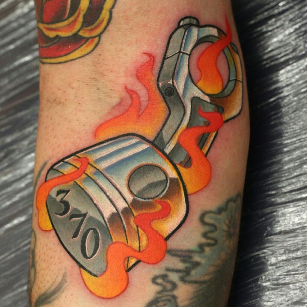 Piston Tattoo 49
