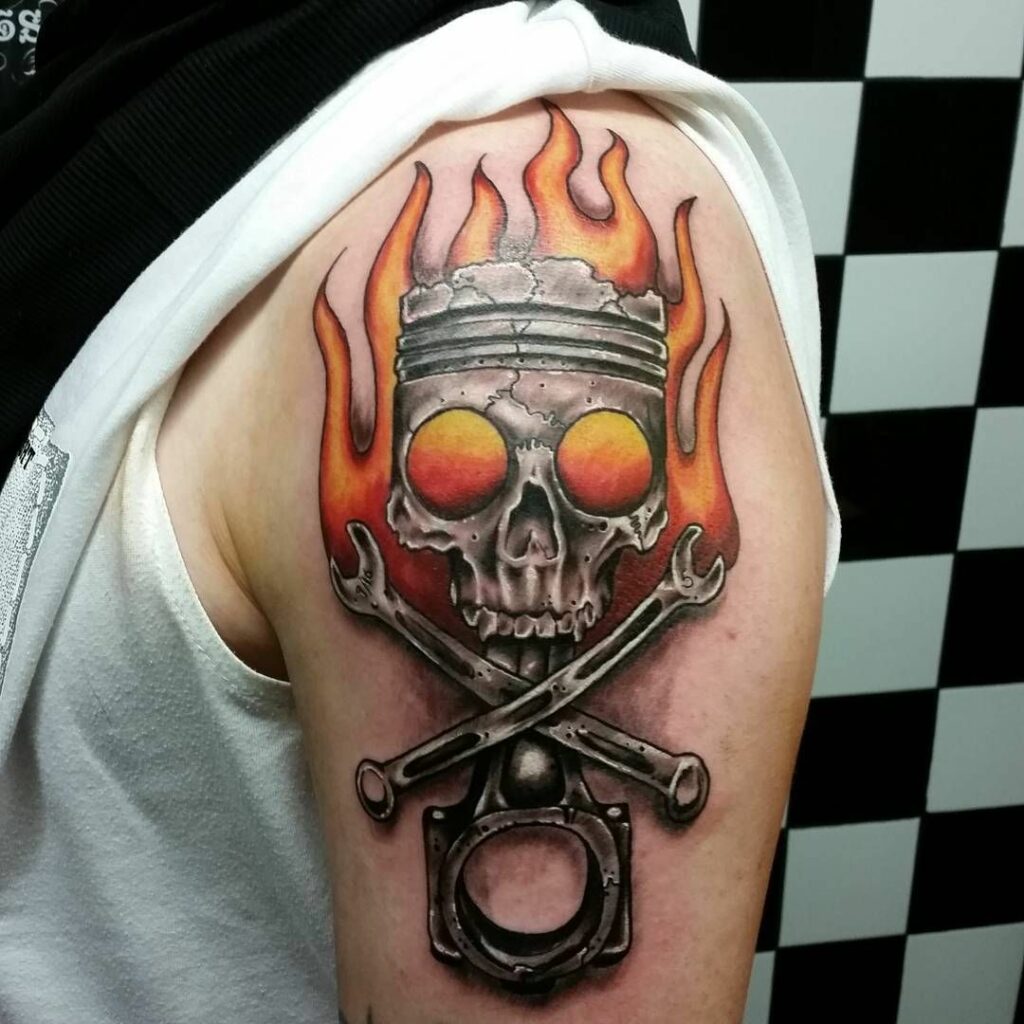 Piston Tattoo 58