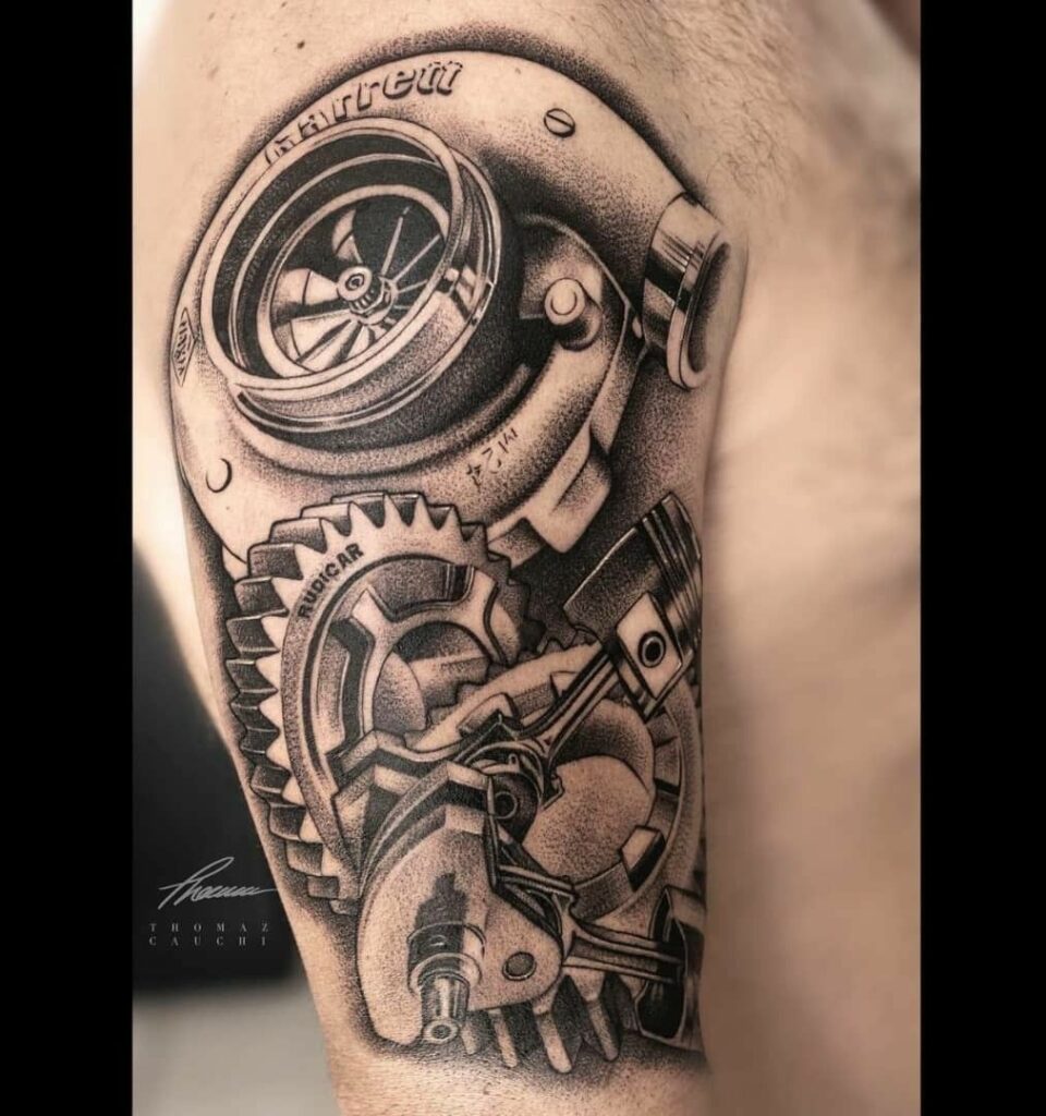 Piston Tattoo 63