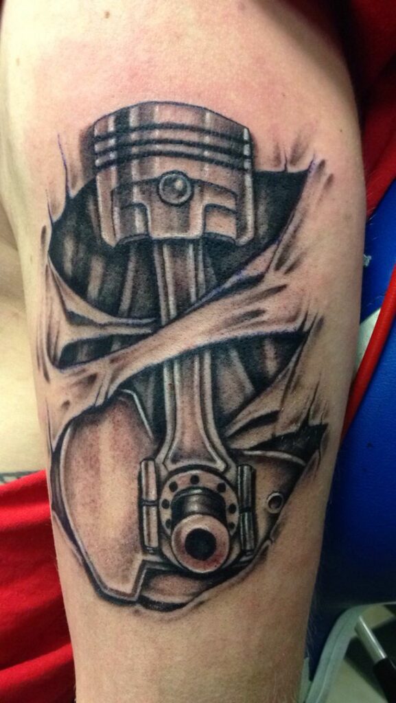 Piston Tattoo 70