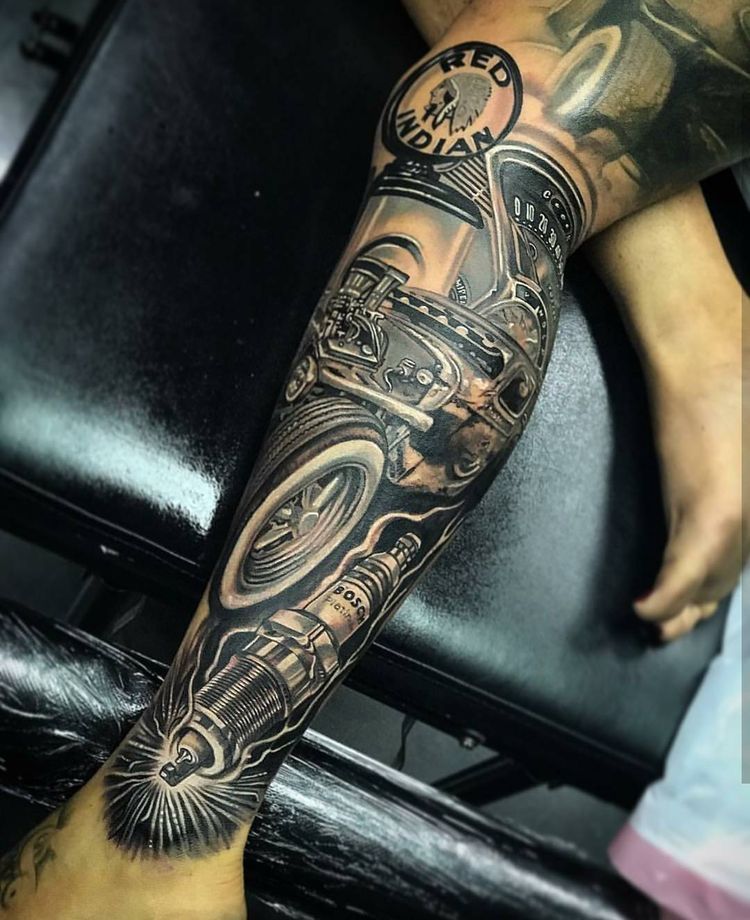 Piston Tattoo 73
