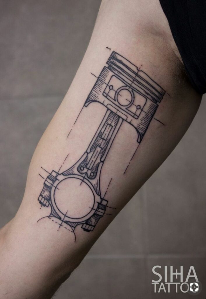 Piston Tattoo 84