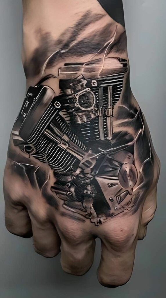 Piston Tattoo 85