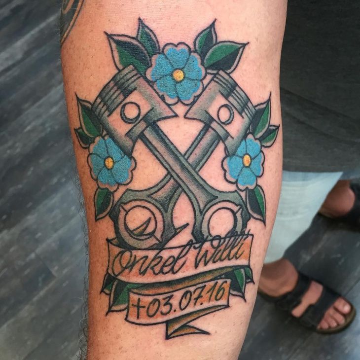 Piston Tattoo 96