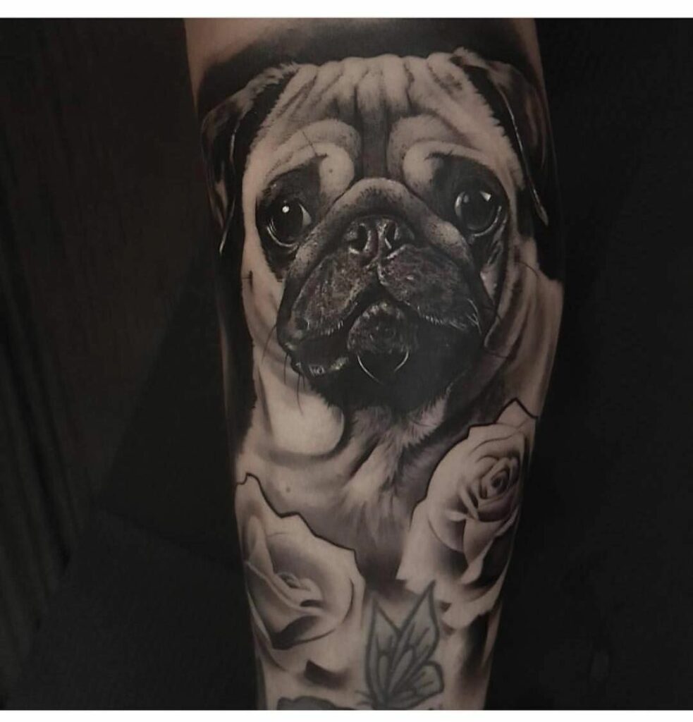 Pug Tattoos 105