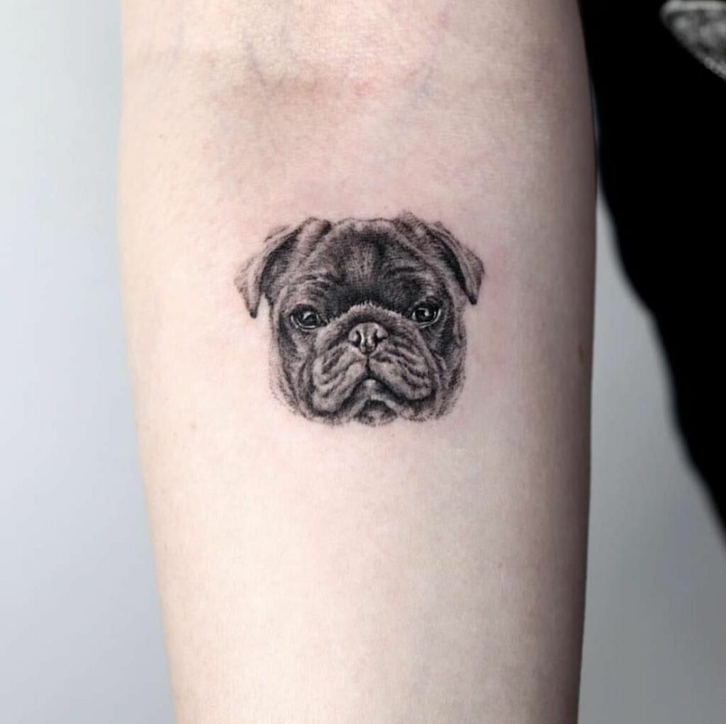 Pug Tattoos 109
