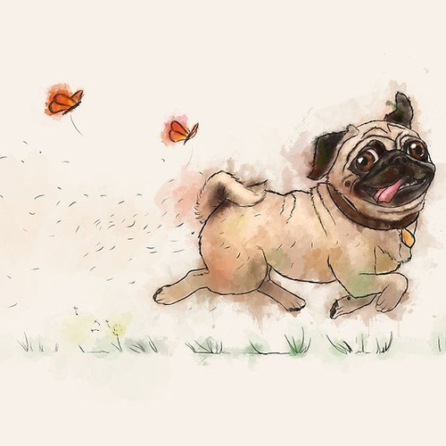 Pug Tattoos 11