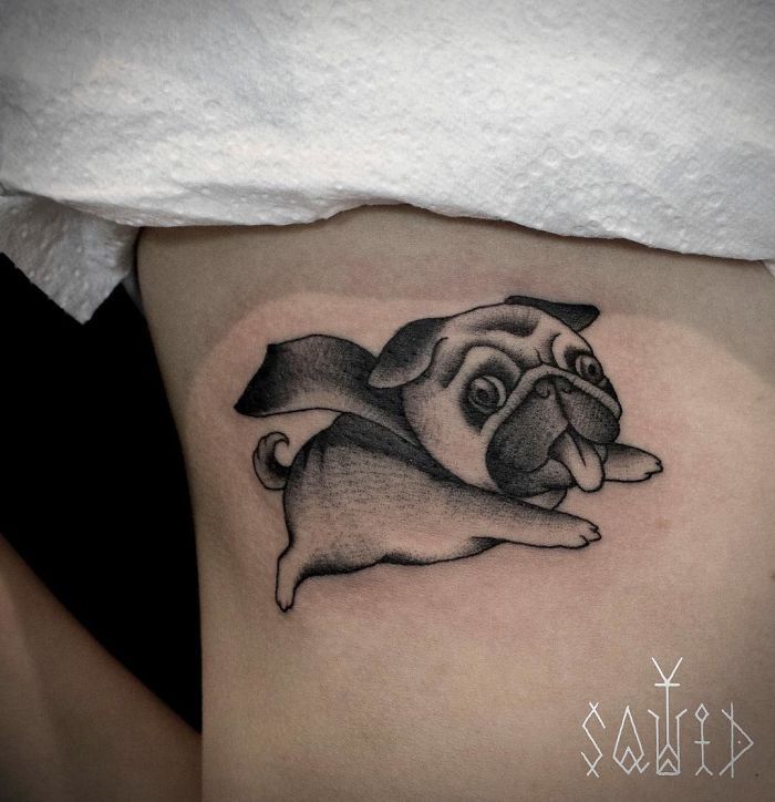 Pug Tattoos 111
