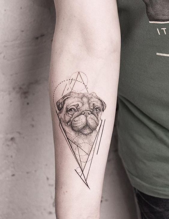 Pug Tattoos 142