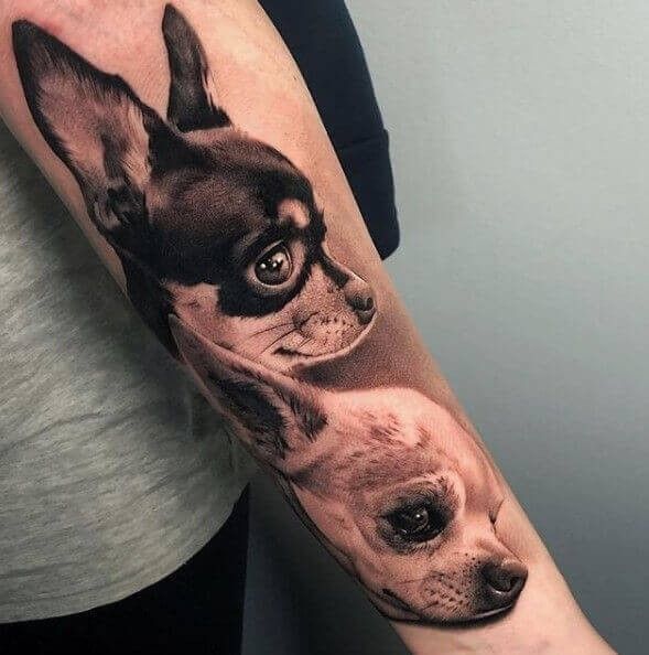 Pug Tattoos 146