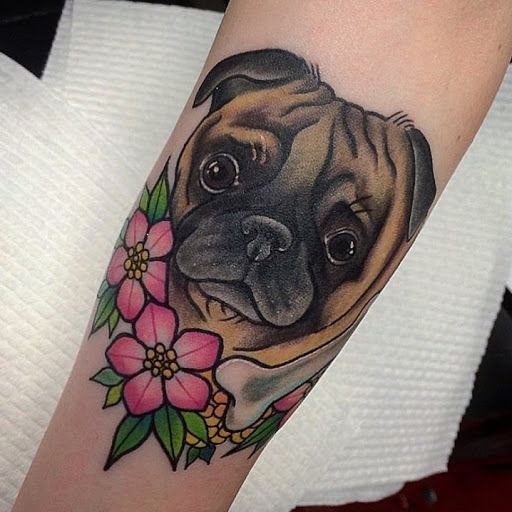 Pug Tattoos 164
