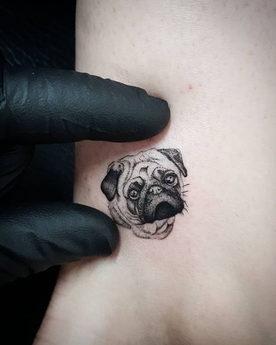 Pug Tattoos 176