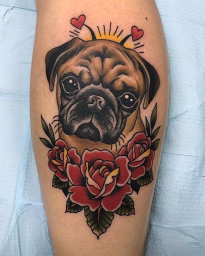 Pug Tattoos 177
