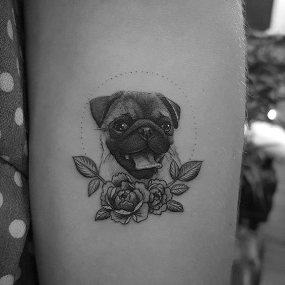 Pug Tattoos 178