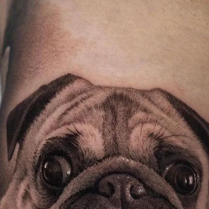 Pug Tattoos 188
