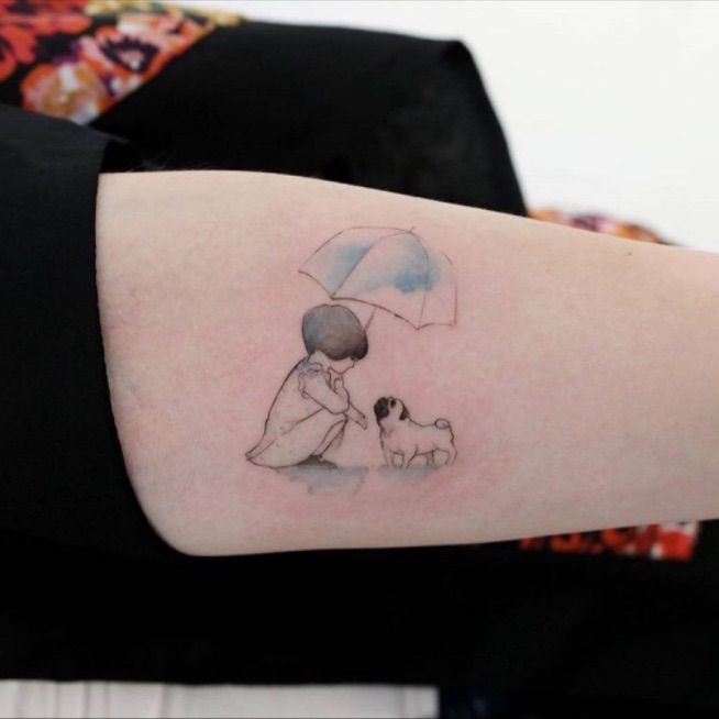 Pug Tattoos 196