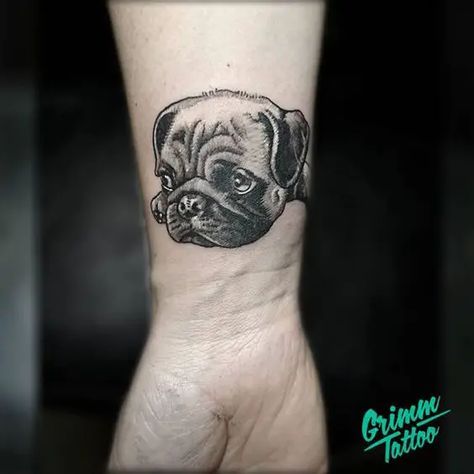 Pug Tattoos 218
