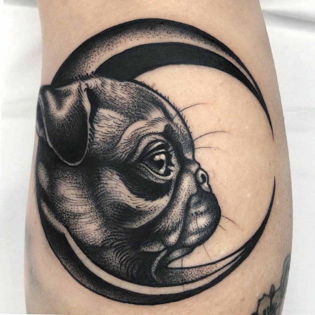 Pug Tattoos 26