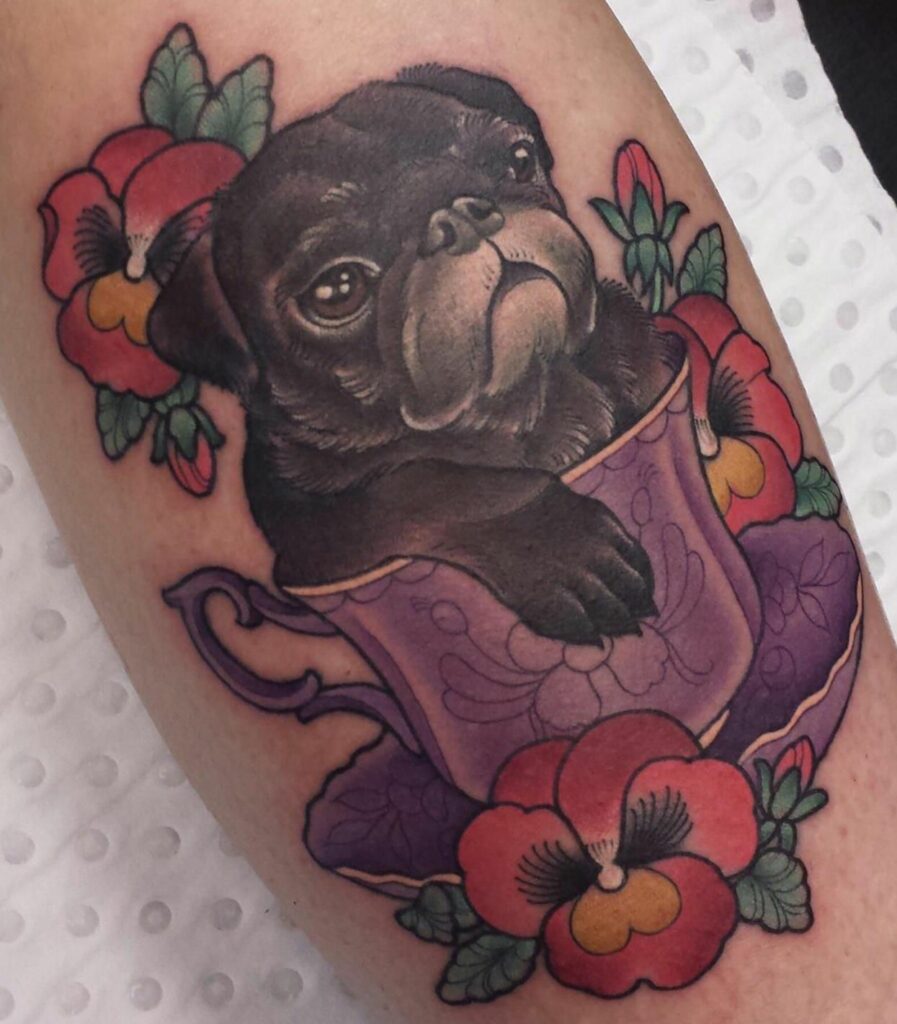 Pug Tattoos 27
