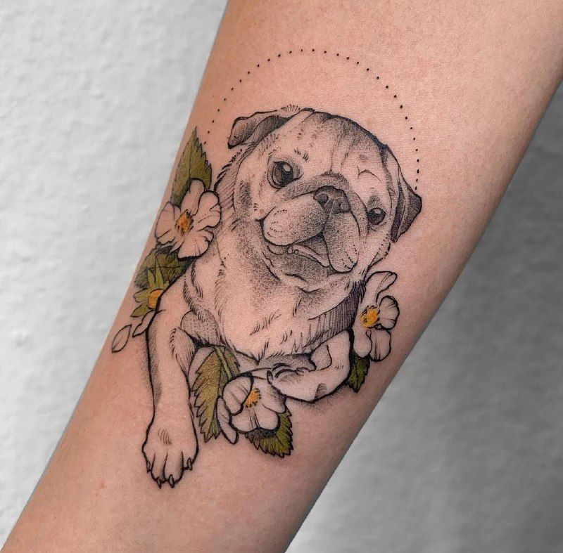 Pug Tattoos 55