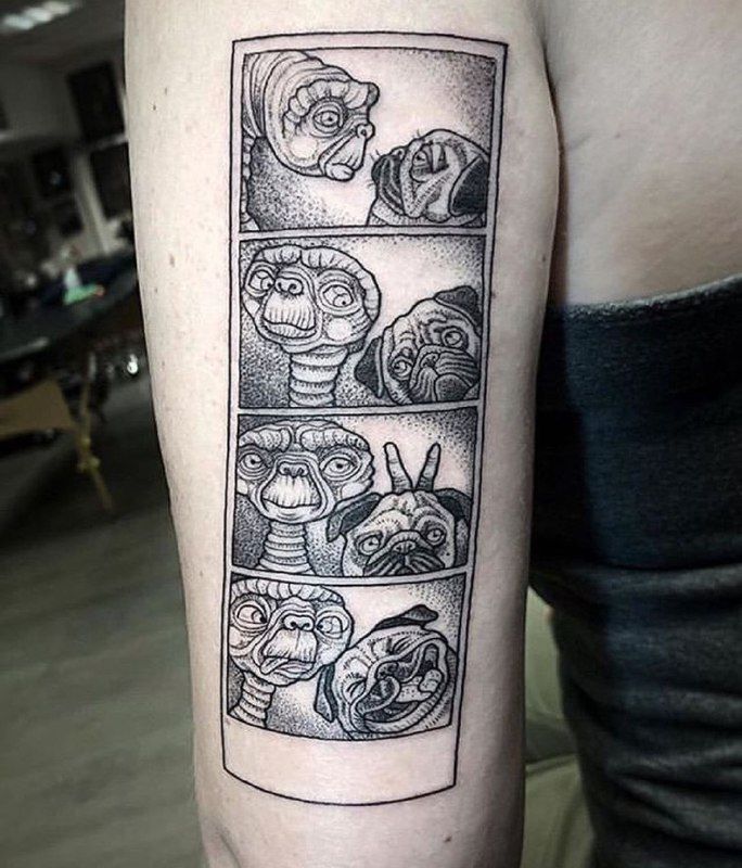Pug Tattoos 63