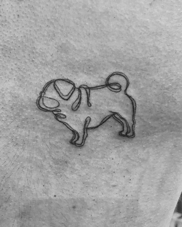 Pug Tattoos 72