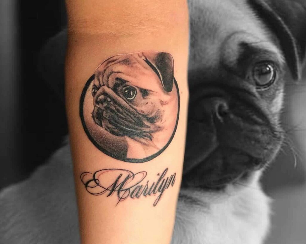 Pug Tattoos 83
