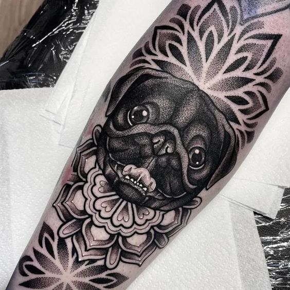 Pug Tattoos 86