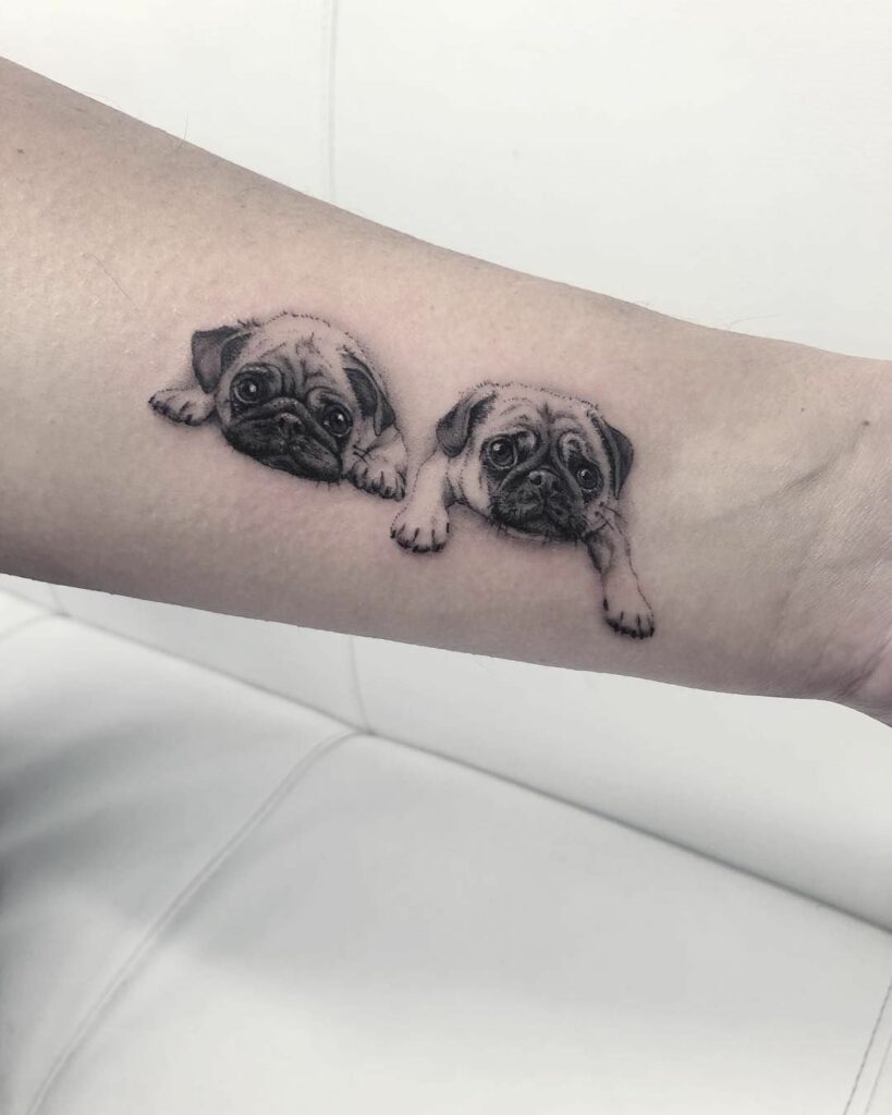 Pug Tattoos 87