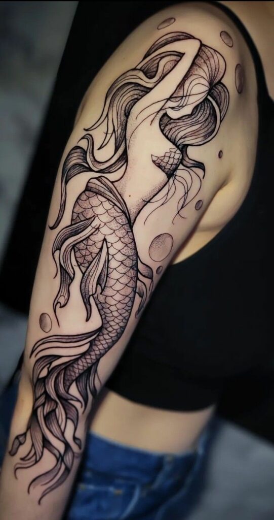 Siren Tattoo 100