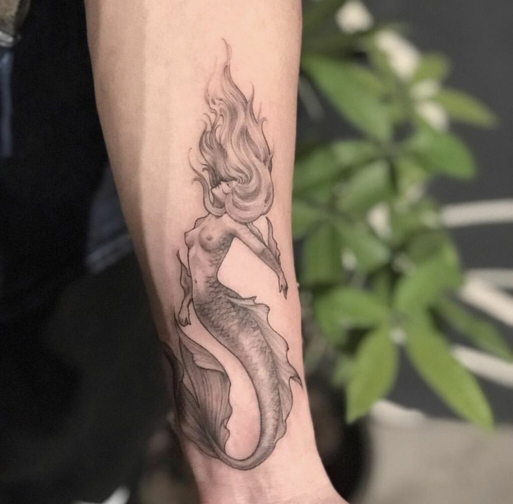 Siren Tattoo 106