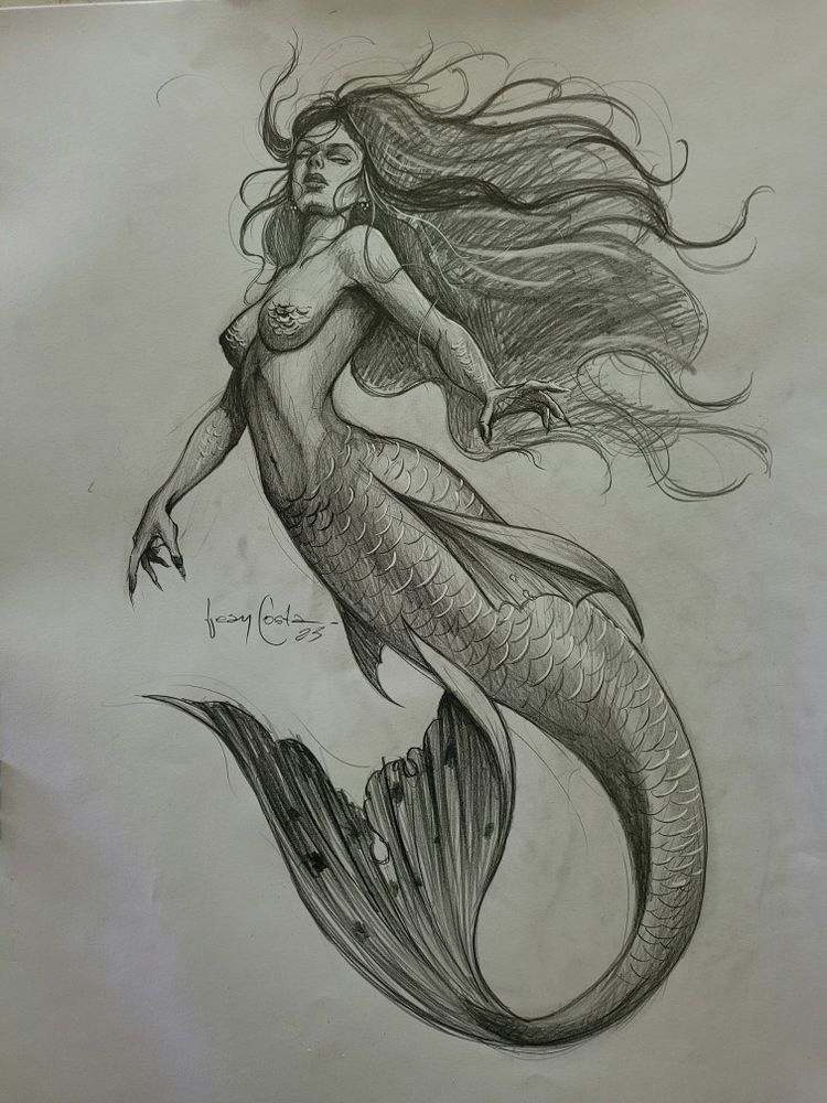 Siren Tattoo 107